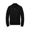 Ralph lauren cable knit quarter zip